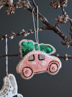Набор из четырёх ёлочных украшений Christmas Jewels 10 CM 8
