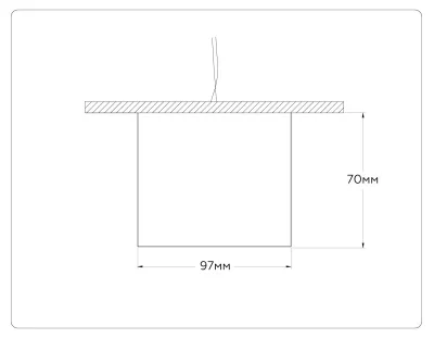 Накладной светильник Techno Spot 10X10X7 CM 7