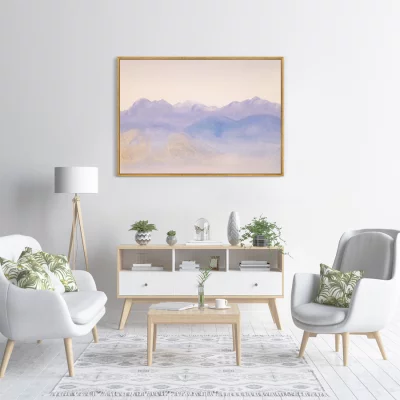 Репродукция картины на холсте Blue Mist 105X75 CM 3