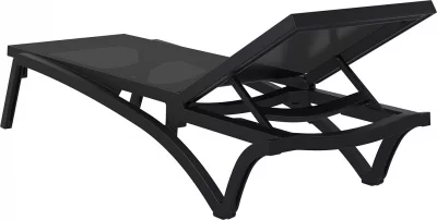Шезлонг-лежак Pacific 193X68X35 CM чёрный 3