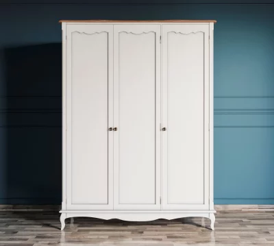 Шкаф для одежды трехстворчатый Леонтина 150X60X202 CM 6