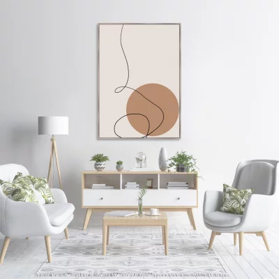 Репродукция на холсте The Sun goes down 75X105 CM 3