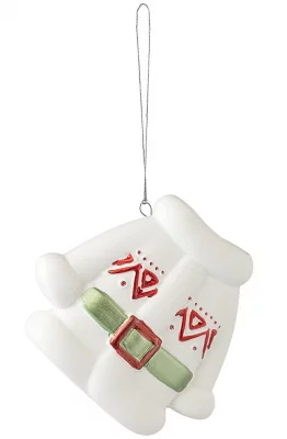 Набор из трёх ёлочных украшений с подсветкой Сlassy Ornaments 9 CM 3
