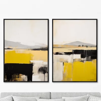 Набор из двух постеров на холсте Etudes of South 75X105 / 75X105 CM 8