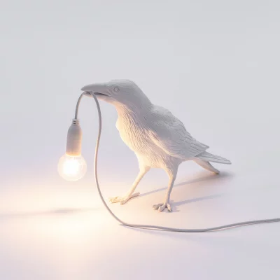 Настольная лампа Bird Waiting White 4