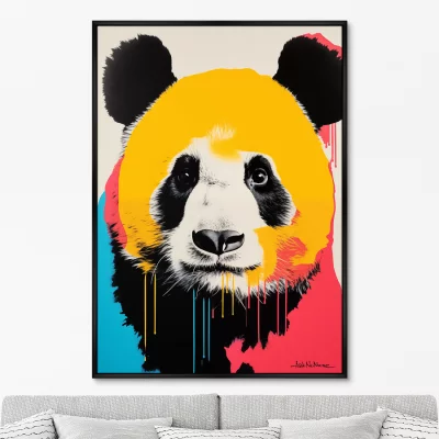 Постер на холсте Vibe collection Panda 75X105 CM 6