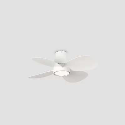 Потолочный вентилятор KLOVER S белый 80X22,3 CM 6