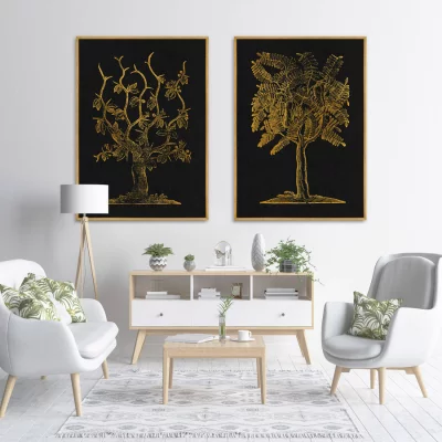Диптих на холсте The Medieval period 75X105 / 75X105 CM 4