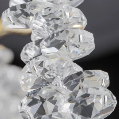 Потолочный светильник Crystal золотой 6 плафонов 11