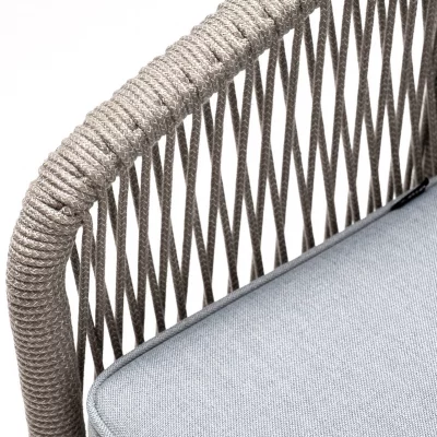 Плетёное кресло из роупа Канны 70X70X75 CM 5