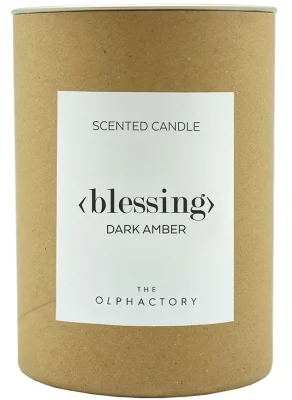 Свеча ароматическая The Olphactory Blessing Dark amber 40 часов горения 3