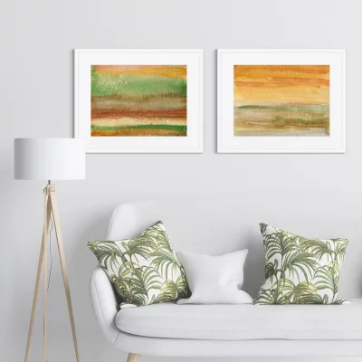 Набор из двух постеров Landscape colors 52X42 / 52X42 CM 4