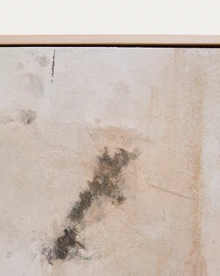 Абстрактная картина Silpa бежевого цвета 90X60X5 CM 5