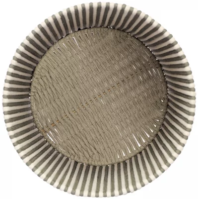 Корзина плетеная Dholak Grey Ethnic 35X35X45 CM 7