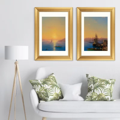 Диптих View Of Constantinople 51X71 / 51X71 CM 5