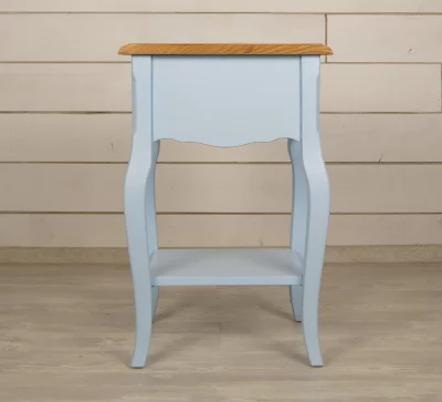 Прикроватная тумба Leontina Blue с одним ящиком 40X35X60 CM 4