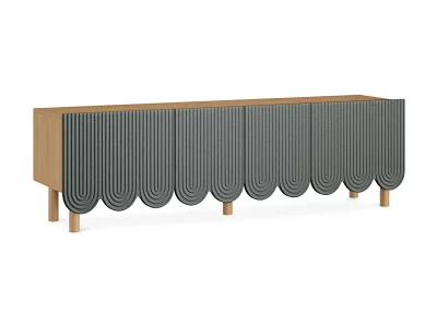 Сервант 4-х дверный Mira 189.2X47X57.5 CM 3