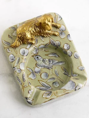 Пепельница с собачкой 13X10X8 CM 5