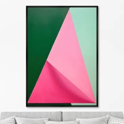 Постер на холсте Geometric watermelon 75X105 CM 6