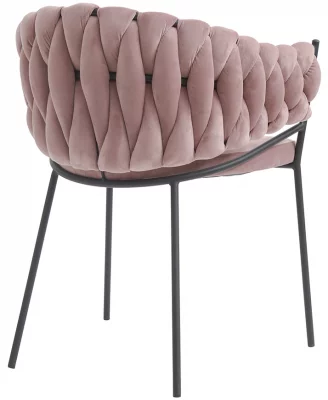 Стул Lind 60X53X77 CM розовый 5