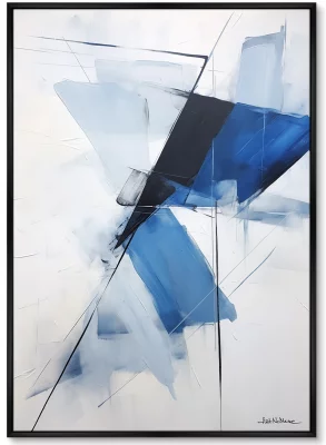 Набор из двух постеров на холсте Geometry of Winter Colors 75X105 / 75X105 CM 3