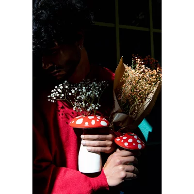 Ваза для цветов amanita, 19 см 9