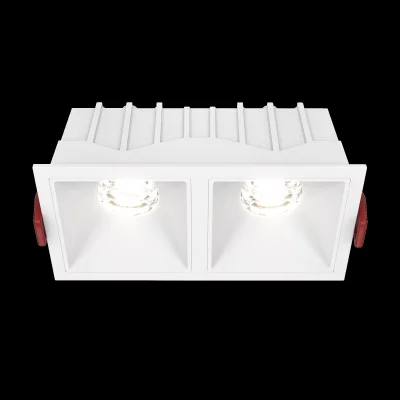 Встраиваемый светильник Альфа LED белый 126x65 мм 3