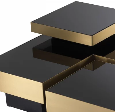 Комплект столиков Nio 80X80X23 / 80X80X23 / 40X40X10 / 40X40X10 CM 5
