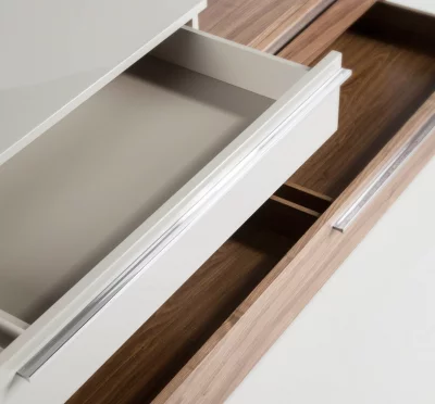Тумбочка под телевизор из двух частей CPM 152X45X53 / 152X45X35 CM 6