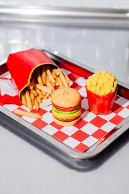 Набор из солонки и перечницы fast food, burger & f 3
