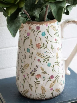 Декоративный кувшин Полевые цветы 20.5X14.5X23 CM 7