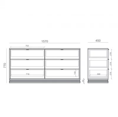 Комод TLD059 8