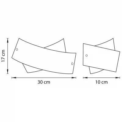 Настенное бра Virata 30X10X17 CM 8