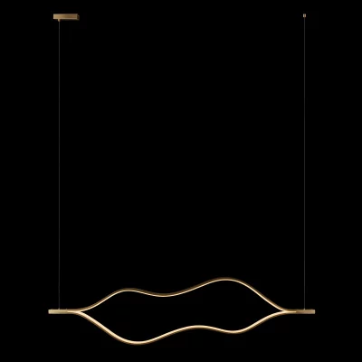 Подвесной светодиодный светильник Tape Light 160X5X150 CM 6