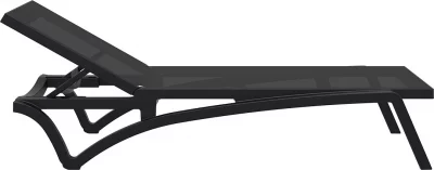 Шезлонг-лежак Pacific 193X68X35 CM чёрный 4
