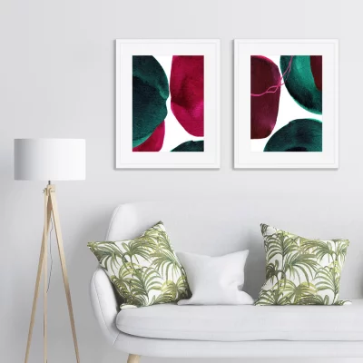 Набор из двух постеров Forms and colors 42X52 / 42X52 CM 4