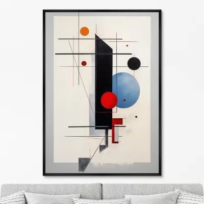 Постер на холсте Geometric space of the Universe 75X105 CM 6