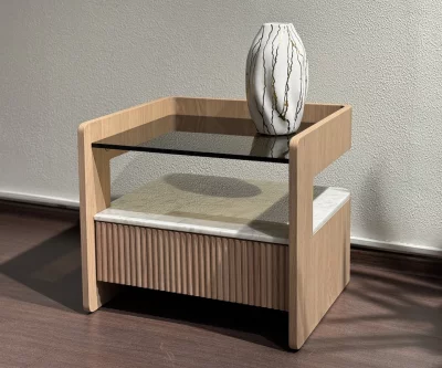 Тумбочка прикроватная Albin 56X48X48 CM 7