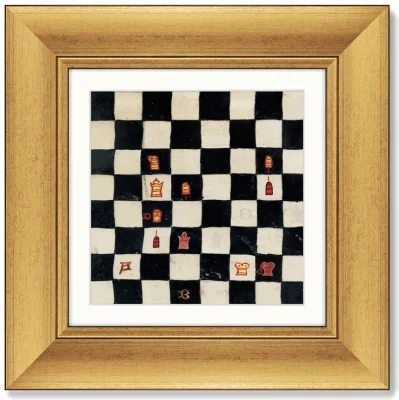 Диптих Book of Chess II Northern France 36X36 / 36X36 CM 3