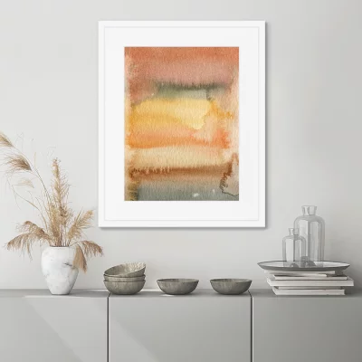 Постер в раме Hot summer evening sky 42X52 CM 3
