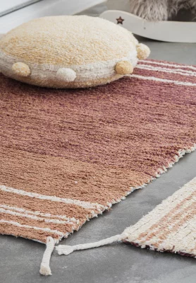 Двусторонний хлопковый коврик Twin Toffee 80X140 CM 4