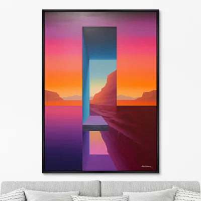 Постер на холсте Continuum 75X105 CM 6