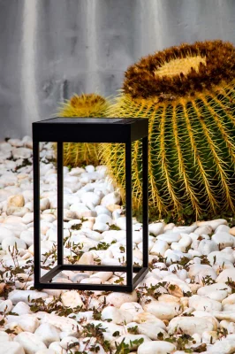 Уличный портативный светильник Kasp H30 черный 18.4X18.4X30 CM 9