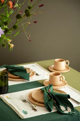 Салфетка сервировочная garden harmony из коллекции ethnic, 45х45 см 4