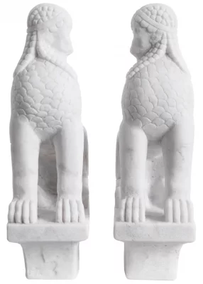 Комплект из двух декоративных элементов Sphinx 20X9X30 / 20X9X30 CM 3