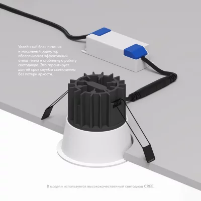 Встраиваемый точечный светильник Grena 9X9X8 CM 4
