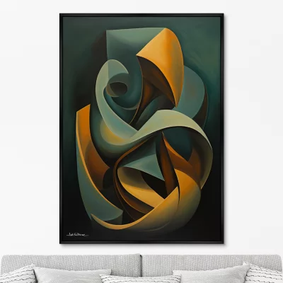 Постер на холсте Stone Flowers 75X105 CM 6