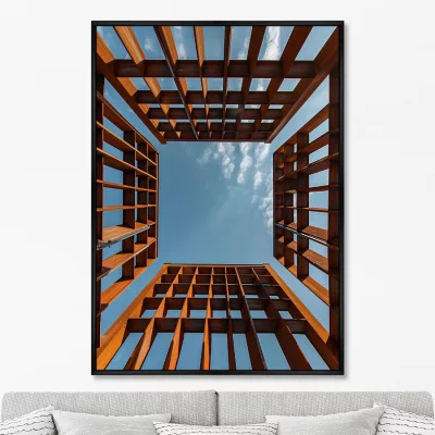 Постер на холсте  Sky Movement 75X105 CM 6