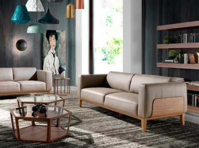 Кожаный диван Westwood 209X92X77 CM 4