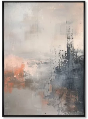 Композиция из двух репродукций картин на холсте A Tart Sunset 75X105 / 75X105 CM 3